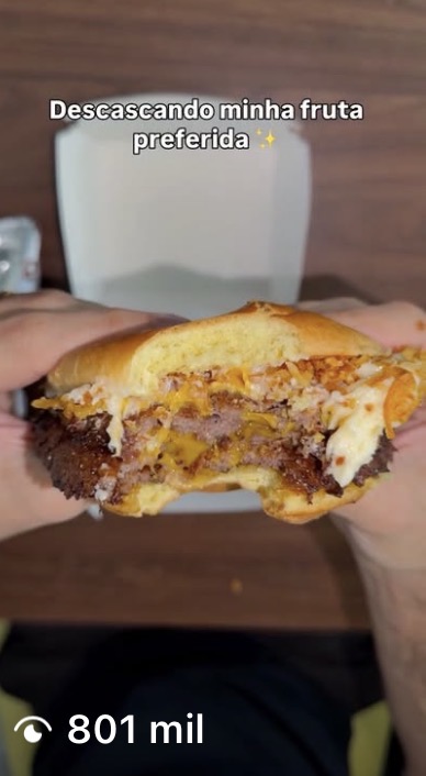 Reels de restaurante com 801 mil visualizações